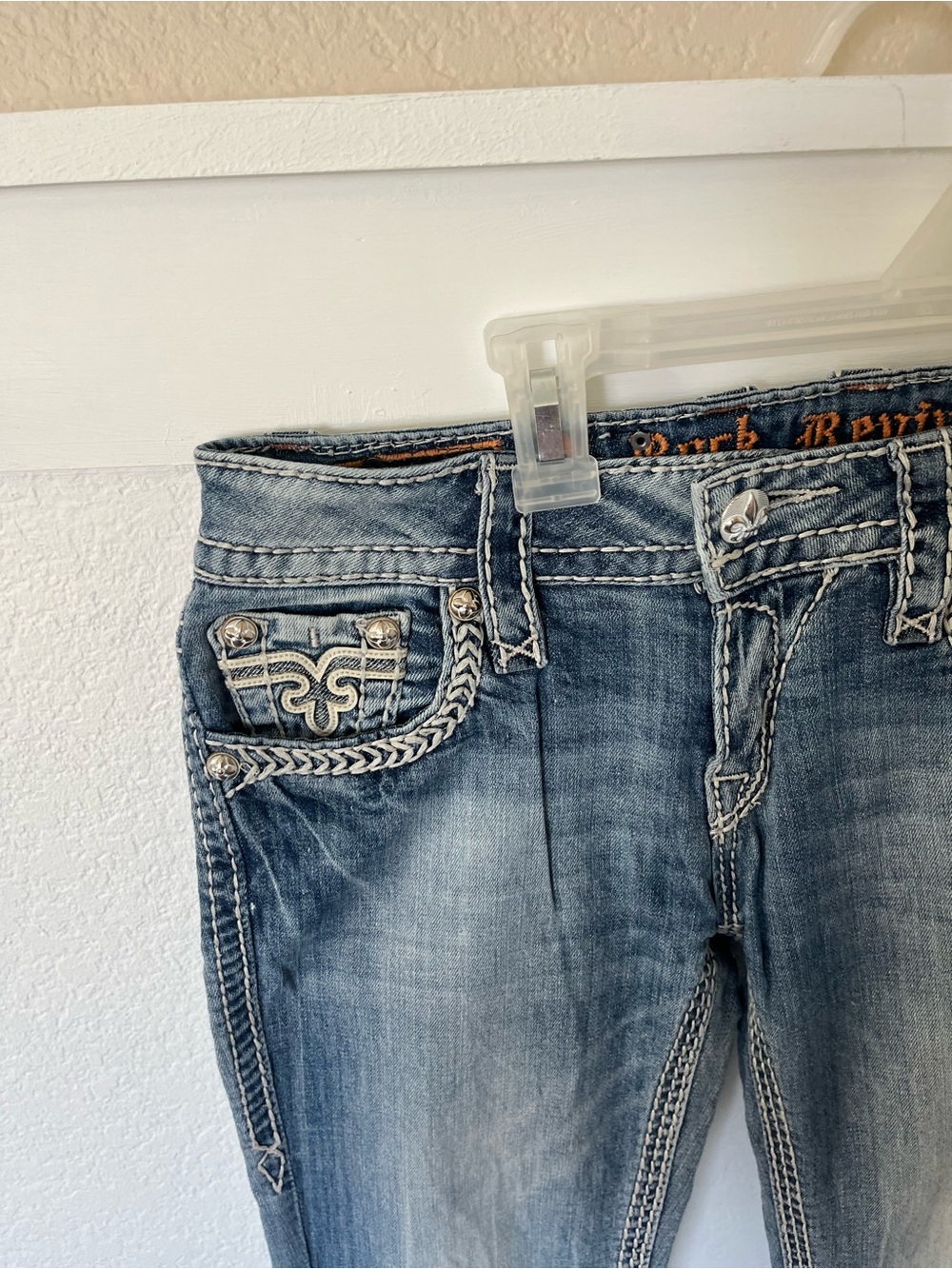 Rock Revival Women's 26 Taylor Slim Boot Jeans - Picture 3 of 11